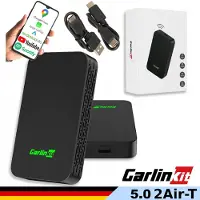 Carlinkit 2AIR-T trådløs CarPlay- og Android Auto-adapter - svart