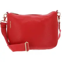 Mandarina Duck Mellow Leather Horizontal Hobo Skuldertaske