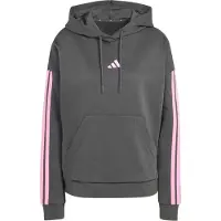 Adidas Essentials 3 Stripes Fleece Hettegenser