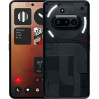 Nothing Tech Phone (3a) - 5G smarttelefon - dobbelt-SIM - RAM 12 GB / Internminne 256 GB - OLED-display - 6.77 - 2392 x 1080 pixels (120 Hz) - 3x bakkamera 50 MP, 50 MP, 8 MP - front camera 32 MP - svart