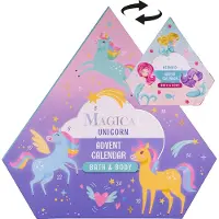 Accentra adventskalender MAGICAL UNICORN & MERMAID, 24 kosmetiske overraskelser