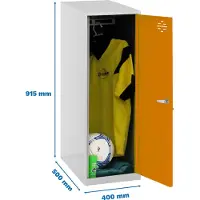 Simonlocker Montadas Dism.single Mini Skap 915x400x500 Mm