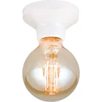 Orion Frost taklampe av keramikk, hvit