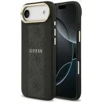 GUESS 4G Stripe MagSafe-etui for iPhone Air - svart