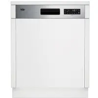 Beko b300 BDSN26440X, Halvveis innebygget, Full størrelse (60 cm), Rustfritt stål, LCD, 1,5 m, Rustfritt stål