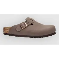 Birkenstock Boston Syn 2.0 Birko-Flor Nubuk Sandaler brun