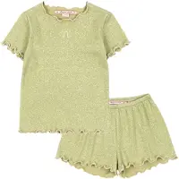 Konges Sløjd Shorts Sett - Roli - Pale Olive Green - - 9-10 år (134-140) - Shorts