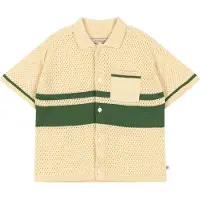 Konges Sløjd Polo - Strikk - Hai - Banana Crepe - - 9-10 år (134-140) - Polo
