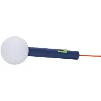 Hubsch LED-vegglampe Talk, blå/oransje, lengde 30 cm, jern/glass