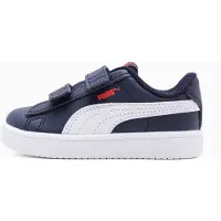 Puma Rickie Classic Toddlers' Sneakers, Shoes, Navy/White/Red, 24