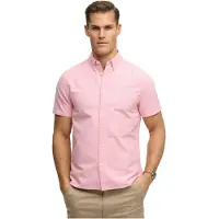 Superdry Preppy Oxford Kortarmet Skjorte