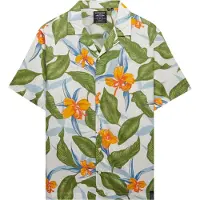 Superdry Hawaiian Print Kortarmet Skjorte