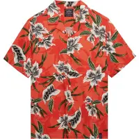 Superdry Hawaiian Print Kortarmet Skjorte