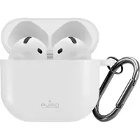 Puro Icon-etui for AirPods 4 - Hvit