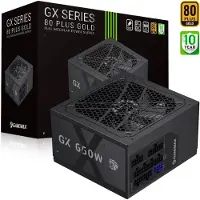 GameMax Gx 650gf Gold Strømforsyning