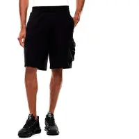 EA7 for man. 7M001588_AF12660 Athletic Mix trousers black (XXL), Casual, Sport, Cotton