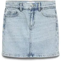 Vero moda Tessa Skjørt Light Blue Denim (158 / 13 år)