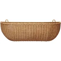 Ferm Living Vegglomme - Fletta rotting - 75x25 cm - Natural - - OneSize - Oppbevaring