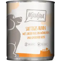 MjAMjAM Økonomipakke Adult Hund 12 x 800 g - Saftig kylling med mør and