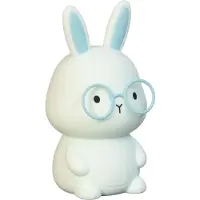 FH Lighting LED-batterilampe Felix, blå, høyde 13 cm, silikon