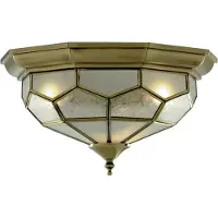 Searchlight Vakker taklampe FRIDA med glassinsats.