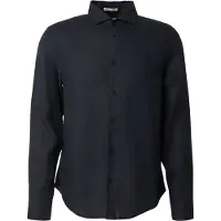 Superdry Riviera Linen Skjorte Med Lange Ermer