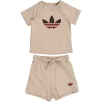 Adidas Shorts Sett - Stine Khaki m. Logo - - 74 - Shorts