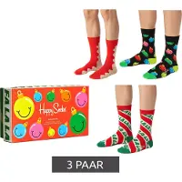 Happy socks Time For Holiday Lange Sokker 3 Par