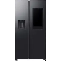 Samsung RS90F66BEFEO side-by-side-kjøleskap 614 l E 91,2 cm rustfritt stål