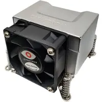 Inter-Tech Q-5 - Prosessorkjøler - høy kvalitet - (for: LGA1700) - kobberbase og varmerør med kjøleribber i aluminium - 60 mm