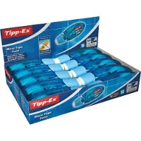 TIPP-EX Boks 10 Korreksjonstape Micro Tape 5x8 M