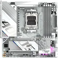 Gigabyte X870M AORUS ELITE WIFI7 ICE Hovedkort - AMD X870 - AMD AM5 - DDR5 RAM - Micro-ATX