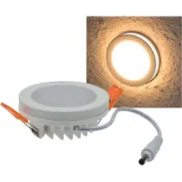 Heitronic LED-downlight Artemis 6 W hvit