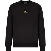 EA7 for man. 8NPM30_PJVRZ Train Core Coft sweatshirt black (4XL), Casual, Cotton
