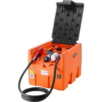 Vevor bærbar dieseltank 48 gallon drivstofftank med 12V elektrisk overføringspumpe