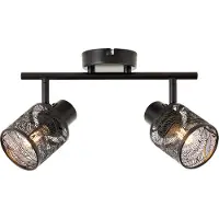 Eglo Passa vegglampe med 2 lyskilder, rund, hvit