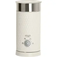 Adler Melkeskummer med oppvarming - 500 W, 4 funksjoner, non-stick belegg
