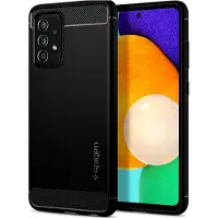 Spigen Rugged Armor Samsung Galaxy A52 5G, Galaxy A52s TPU-deksel - Svart