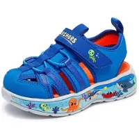 SKECHERS Sandaler - Play Scene Splash - Blå - - 25 - Sandals