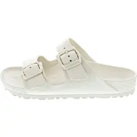 Birkenstock for woman. 1027384 Arizona Essentials EVA Sandals (Narrow Fit) off-white (40), Plastic, Beige, Flat, None, Casual