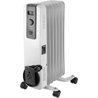 Neo Tools Oljeluftradiator varmeapparat 1500 W, 7 ribber