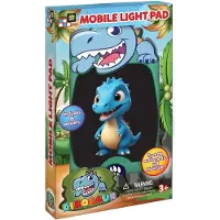 Original Glow Pad Mini Dino tegneplate med lys