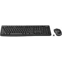 Logitech MK270-sett – tastatur og mus – trådløst DE – Svart