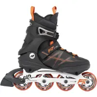K2 F.I.T. 80 Alu, Rulleskøyter, Herre, Black/Orange