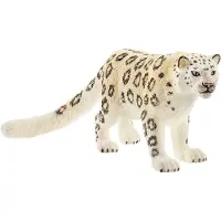 Schleich Dyr - L:13 cm - Snøleopard 14838 - - OneSize - Lekedyr