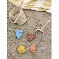 Bloomingville Mini Strandsett - Agnes - Silikon - Naturlig - - OneSize - Sandleker
