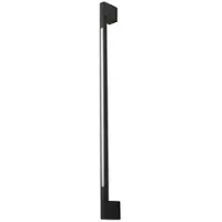 LINDBY LED-vegglampe Neano, 90 cm, svart, metall, IP54