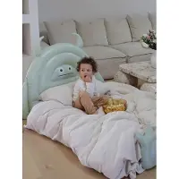 Sunnylife Barneseng - Oppblåsbar - Monster - Sage - - OneSize - Seng