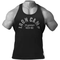Gasp Throwback Tank, Wash Black