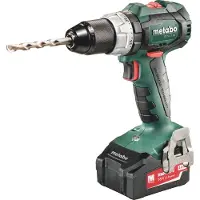 Metabo SB 18 LT BL - Hammerbor - trådløs - 2 hastigheter - nøkkelfri borhylse 13 mm - 75 N·m - 2 batterier - 18 V